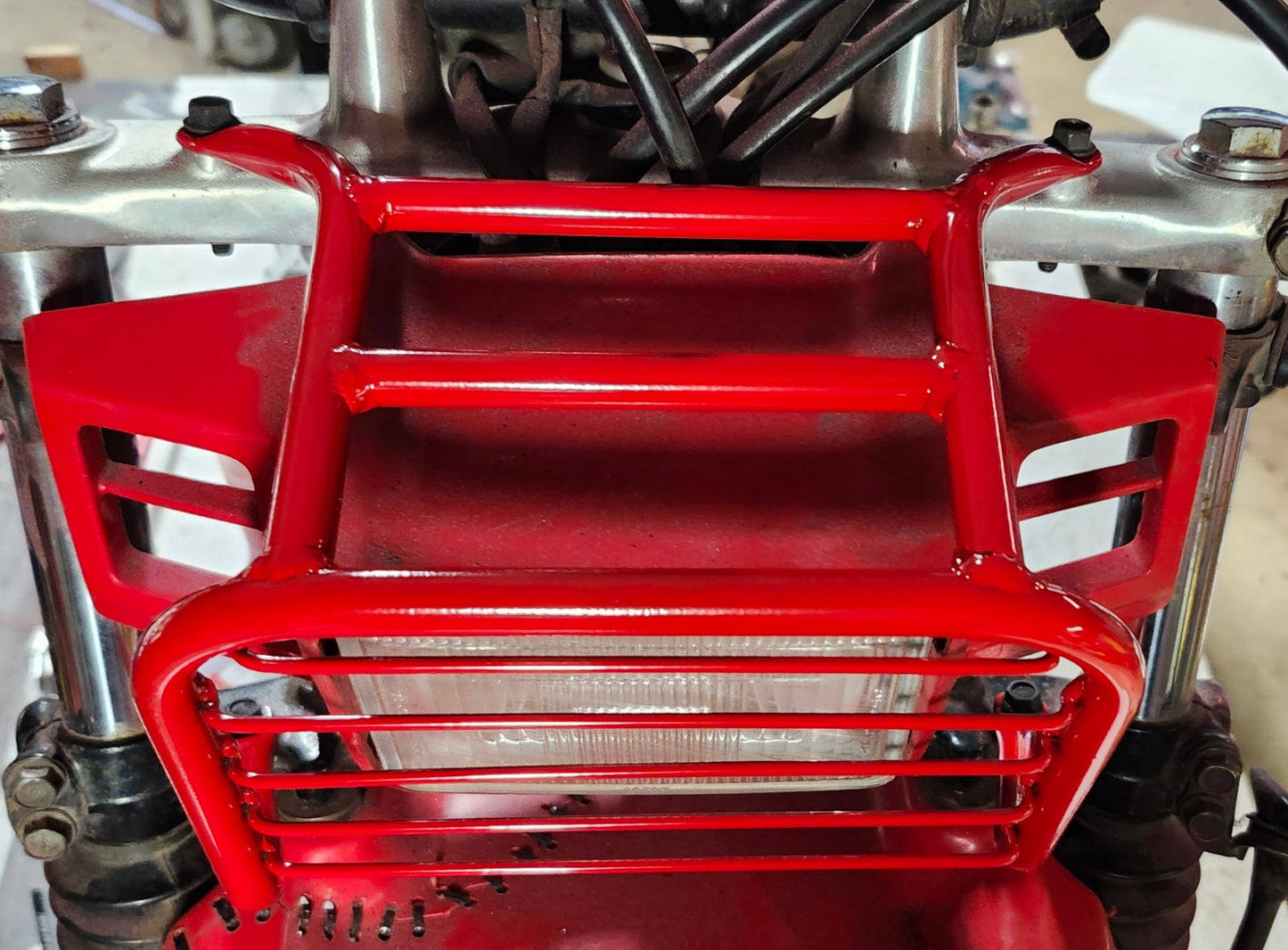 1986-1987 Honda ATC250SX Headlight Guard Deluxe