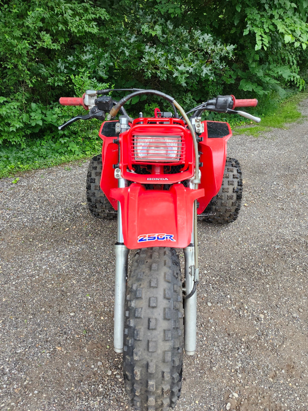 1985- 1986 Honda ATC250r Headlight Guard With Cross Guards