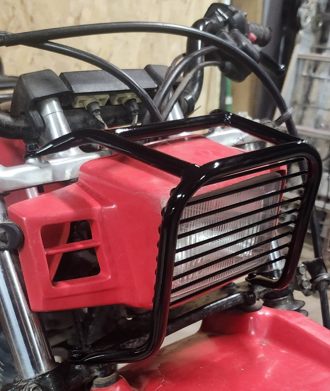 Honda ATC 250sx Headlight Guard WITH Cross-Guards